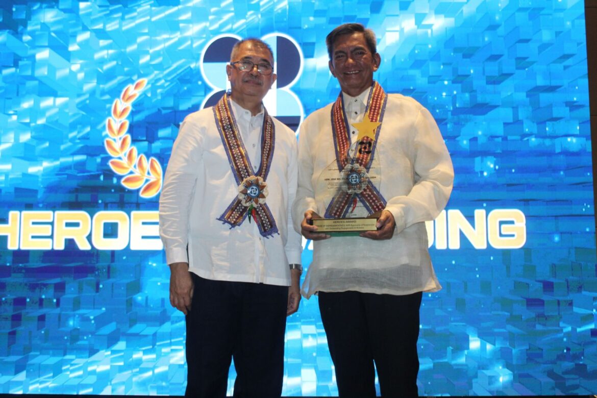 Salceda receives PH first ever DOST HEROES Award