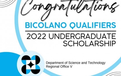 Bicol takes pride in its 529 new DOST scholars