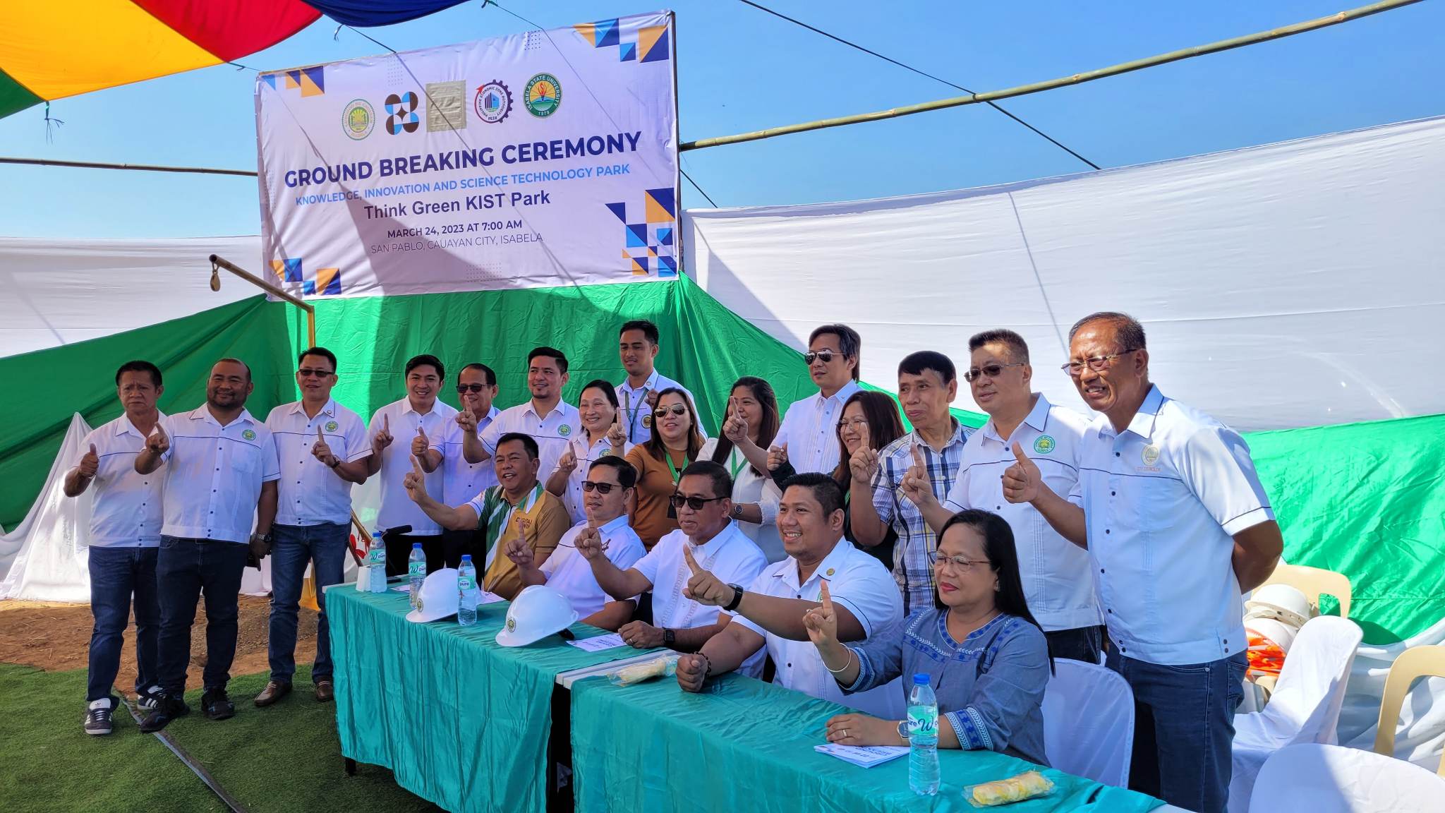 GROUNDBREAKING FOR CAUAYAN CITY’S ‘KIST’ PARK - Albay Journal