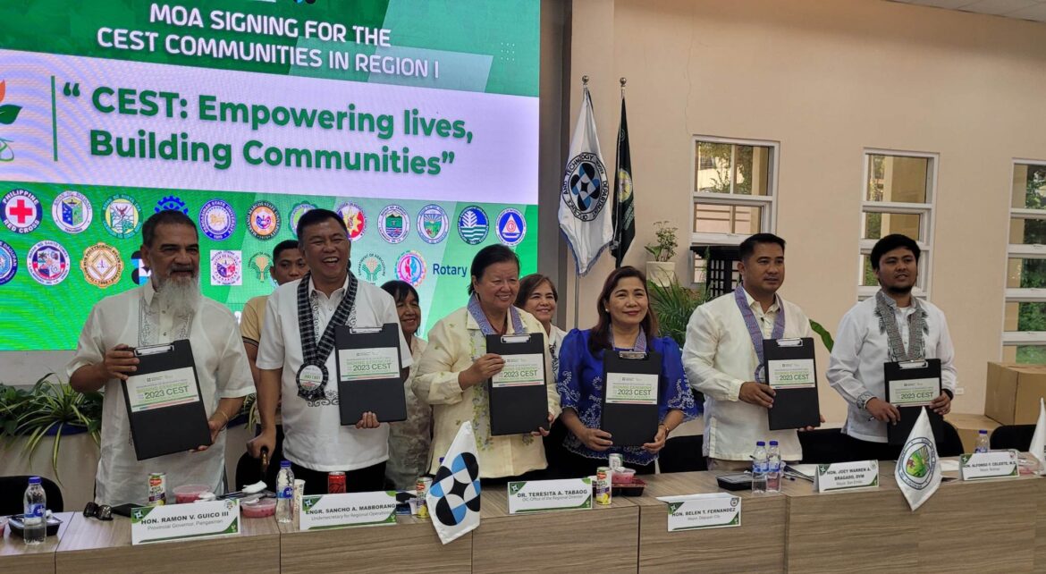 DOST-CEST EMPOWERS LIVES, BUILDS COMMUNITIES IN REGION 1