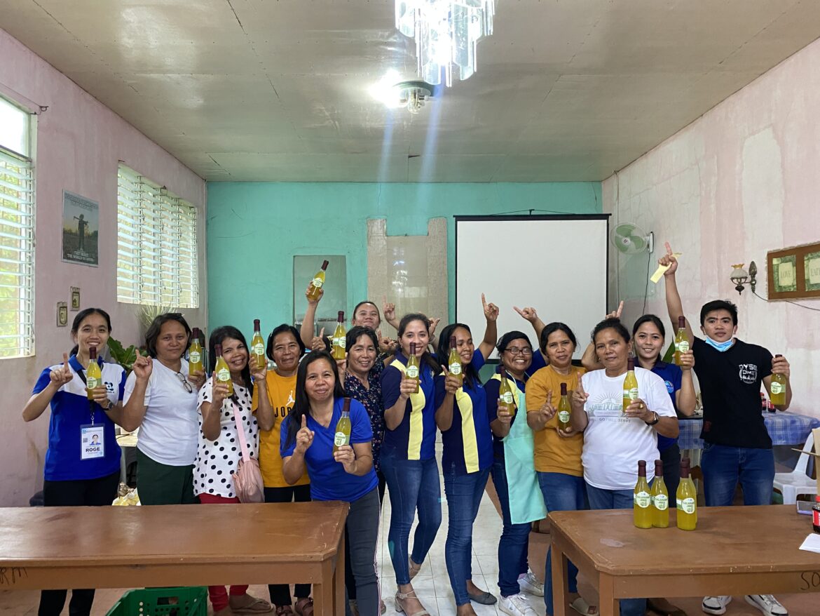DOST upskills 15 Paglaum women in calamansi juice concentrate processing