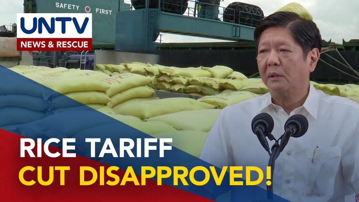 PBBM thumbs down proposed ‘rice tariff reduction’