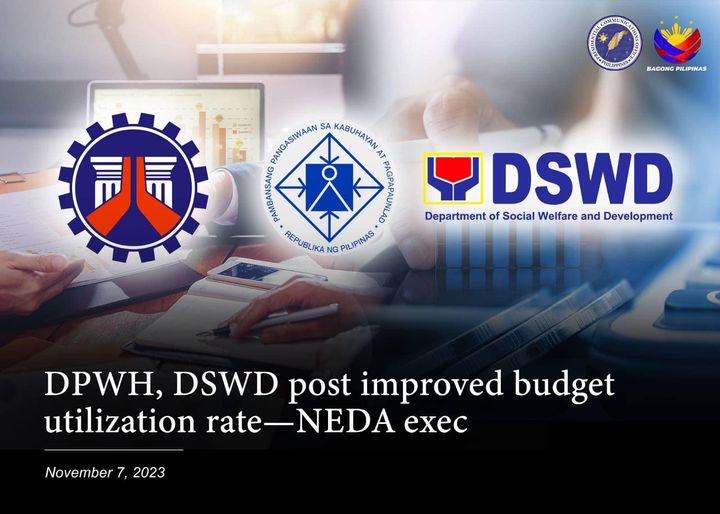 DPWH, DSWD POST IMPROVED BUDGET UTILIZATION RATE—NEDA EXEC