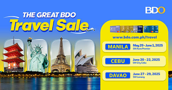 The Great BDO Travel Sale is BACK—Bigger, Better, and Ready to Take You Places!