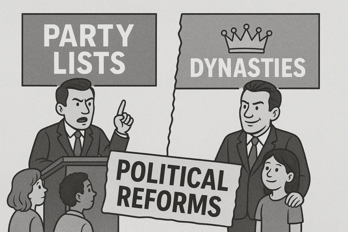 Political reforms: Party lists and dynasties